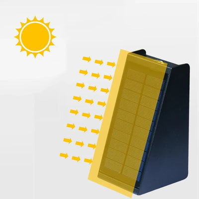 Solar Up & Down Wall Light – Modern Outdoor Fence & Garden Lamp | Replace