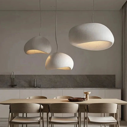 Nordic Wabi-Sabi Minimalist LED Chandelier