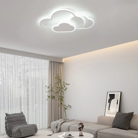 Cloud LED Ceiling Light – Adjustable Color Temperature Fixture