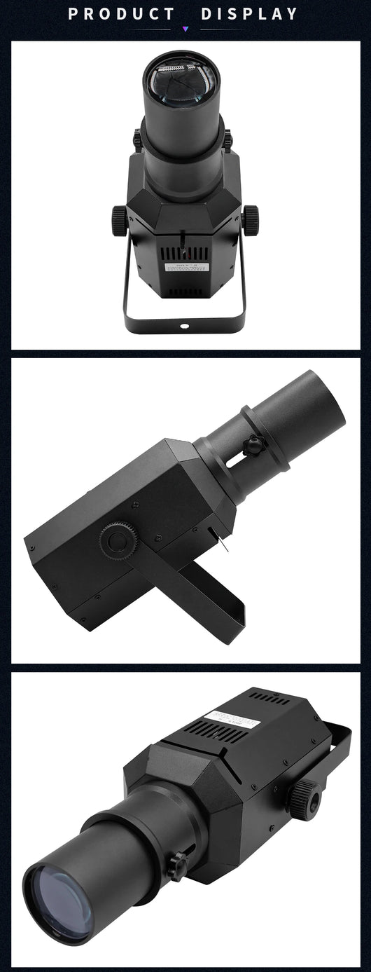 60W Mini Profile Spot Light | DMX Stage DJ Disco Fixture