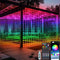 Smart LED Curtain Lights – 3m x 3m, App-Controlled with Music Sync