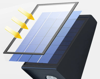 Outdoor Solar Lights Sunlight Garden Fence Outdoor Solar Lights Solar Stair Lights Up and Down Courtyard Street Modern Wall Lamps