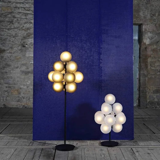 Modern Glass Bubble Floor Lamp
