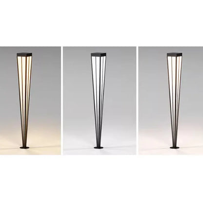 Solar LED Lawn Light Solar Garden Light 12W Solar LED Outdoor Aluminum Acrylic Garden Bollard