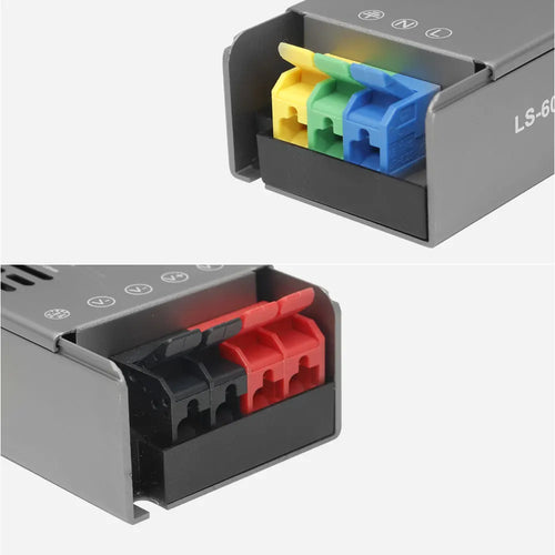 DC 12V/24V LED Power Supply Transformer 60W–400W for LED Strip Lights