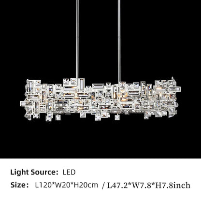 Modern Luxury LED Crystal Chandelier