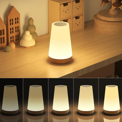 RGB LED Night Light 13 Colors Touch & Remote Control