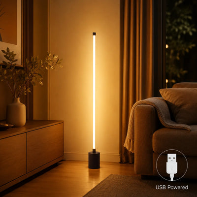 Mini Voice-Controlled LED Floor Lamp – 3M, 180° Lighting