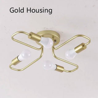 Modern 4-Light LED Ceiling Chandelier