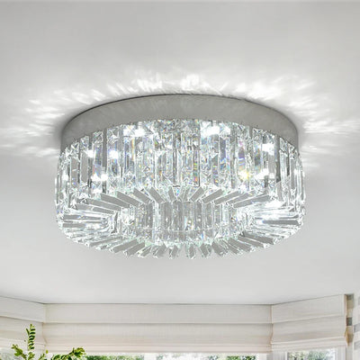 Gold Luxury Crystal Ceiling Lamp Living Room Modern Chandeliers Decoration LED Ceiling Lights Lighting Fixture Diameter 40/50cm