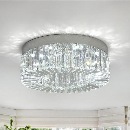Gold Luxury Crystal Ceiling Lamp Living Room Modern Chandeliers Decoration LED Ceiling Lights Lighting Fixture Diameter 40/50cm