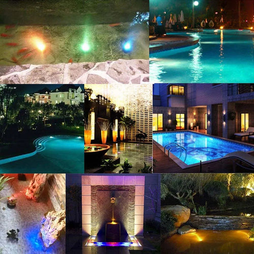 RGB Solar Floating Pool Light – IP68 Waterproof with Remote Control