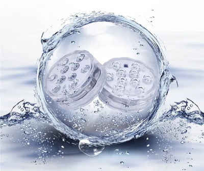 Submersible Led Lights With Remote Battery Operated Underwater Pond Bathtub Hot Tub Spa Swimming Pool Fountain Vases Fish Tank