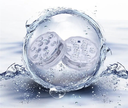 Submersible Led Lights With Remote Battery Operated Underwater Pond Bathtub Hot Tub Spa Swimming Pool Fountain Vases Fish Tank