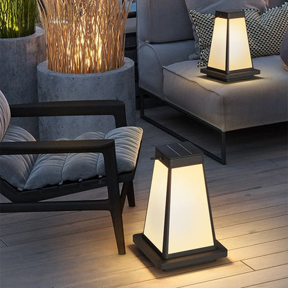 New Outdoor Waterproof Solar Garden Lawn Lamp Camping Balcony Garden Decoration Ambient Light Outdoor Dining-Table Portable Lamp