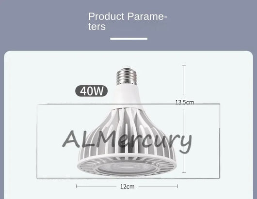 E27 Full Spectrum COB LED Grow Light Bulb for Indoor Plants & Greenhouse Cultivation