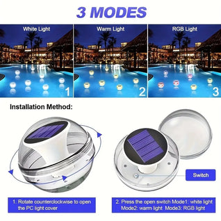 LED Solar Floating Pool Light Ball