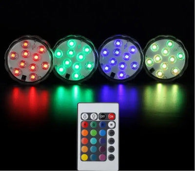RGB Solar Floating Pool Light – IP68 Waterproof with Remote Control
