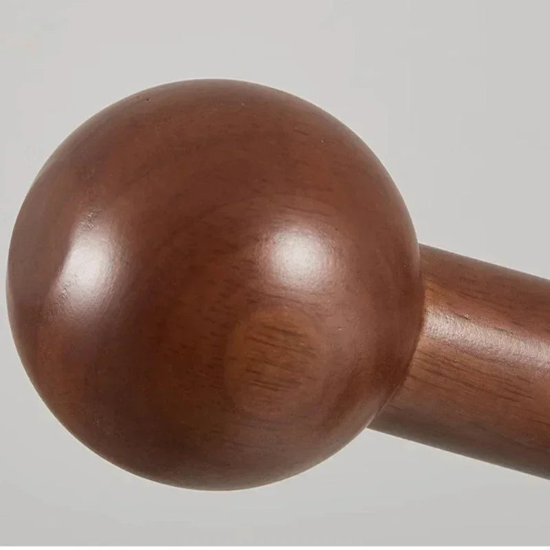 Retro Bamboo & Wood LED Ceiling Light with Warm Ambient Illumination