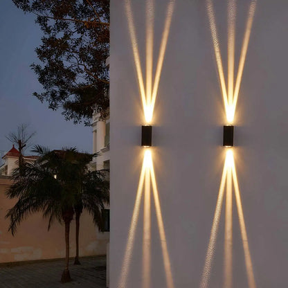 Modern LED Up & Down Wall Lamp with Dual-Directional Ambient Lighting
