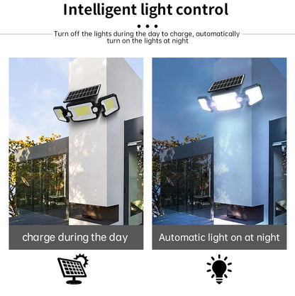 Solar Outdoor 305 LED Security Flood Lights