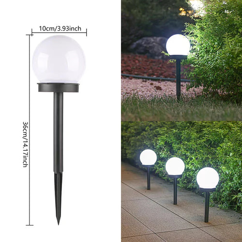 Solar Outdoor Garden Ball Light