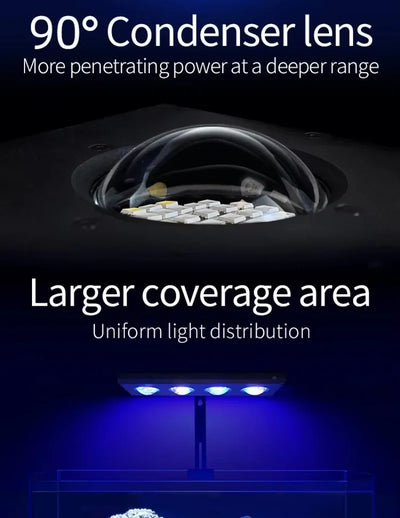 Week Aqua Z Series LED Reef Light – Bluetooth Programmable Coral Aquarium Lighting
