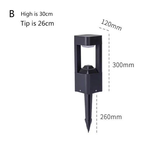 Outdoor LED Landscape Lamp – IP65 Waterproof Garden Light