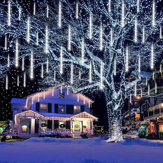 30cm LED Meteor Shower Rain Lights for Outdoor