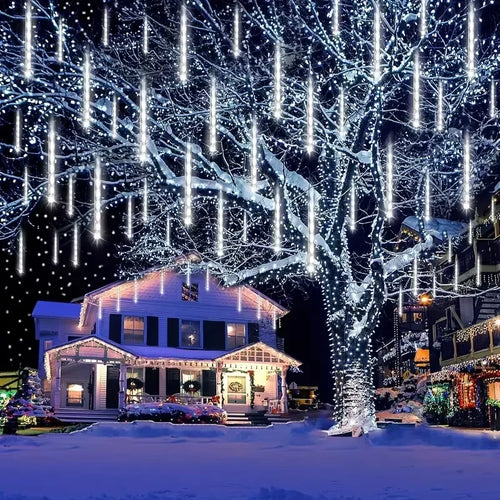30cm LED Meteor Shower Rain Lights for Outdoor