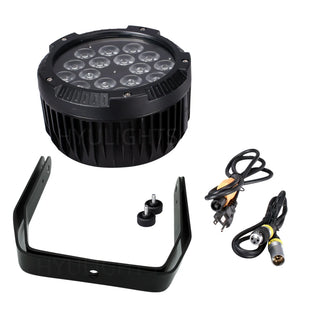 350W RGBWA UV LED Stage Wash Light – IP65 DMX Outdoor Fixture
