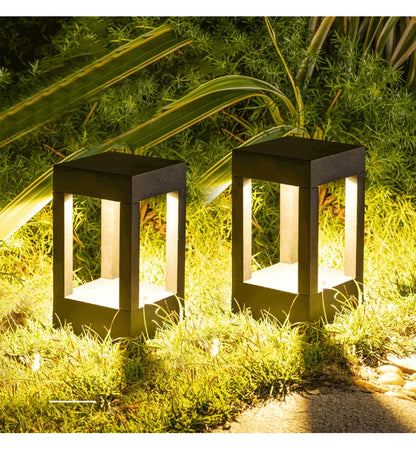 Outdoor Lawn Lights LED IP54 Waterproof Warm Light Lawn Lamp Landscape Walkway Lighting Porch Patio Ambiance Decoration Lighting