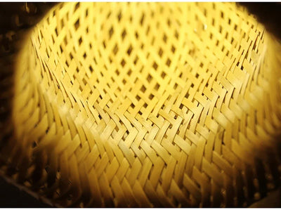 Handcrafted Bamboo Pendant Lamp – Wicker LED Ceiling Light