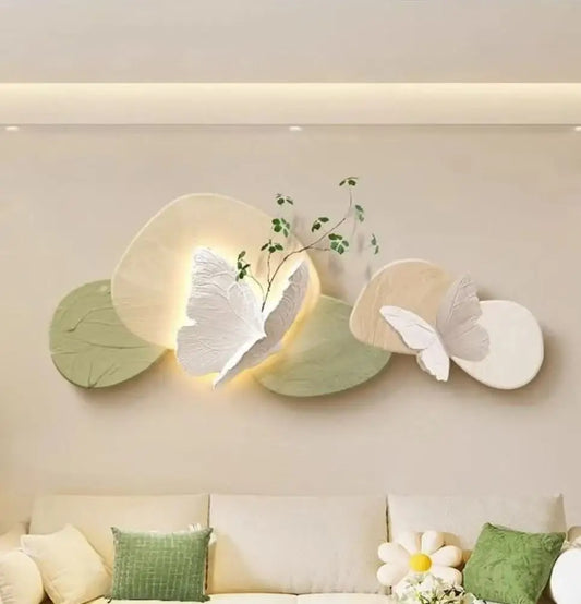 Luxury Butterfly Wall-Mounted Painting Light