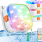 Rechargeable RGB LED Underwater Pool Light – IP68 Waterproof with Long-Range Remote