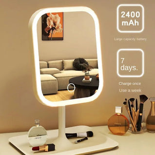 LED Vanity Makeup Mirror – Touch Control, 3-Color Lighting
