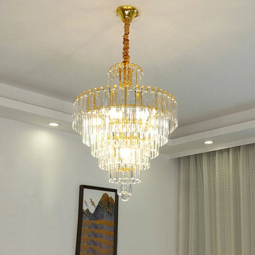 Luxury K9 Crystal Chandelier – Elegant Modern Ceiling Light