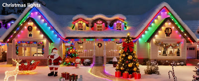 Smart RGBIC Permanent Outdoor Lights – 50ft / 100ft / 150ft LED String Lighting