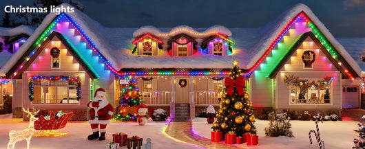 Smart RGBIC Permanent Outdoor Lights – 50ft / 100ft / 150ft LED String Lighting