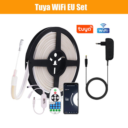 Dimmable COB LED Strip 12V 24V