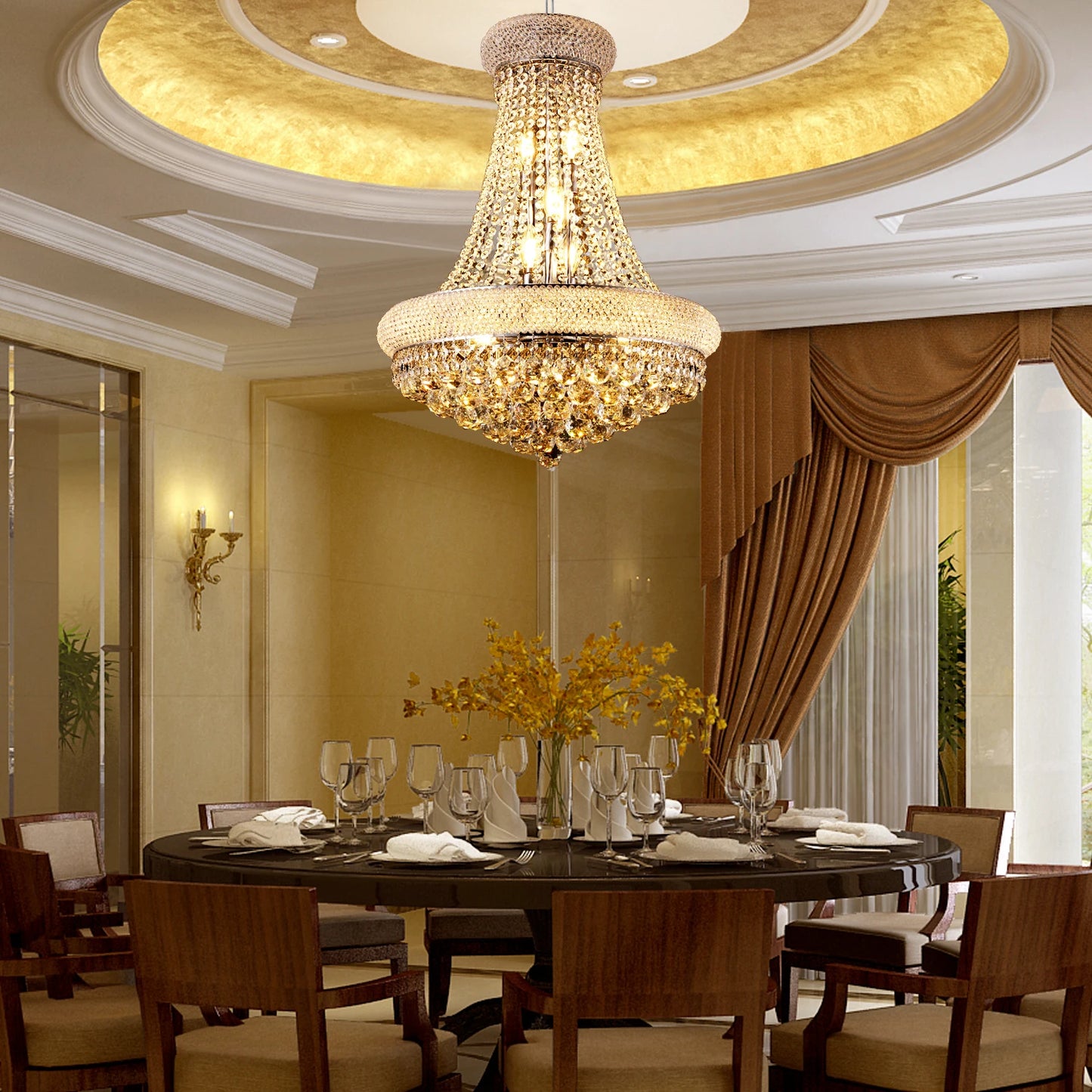 Modern Luxury Glass Stone LED Pendant Light with High-Lumen Output
