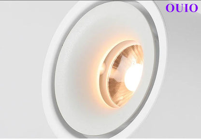 Folding Rotating COB LED Downlight with Adjustable Brightness