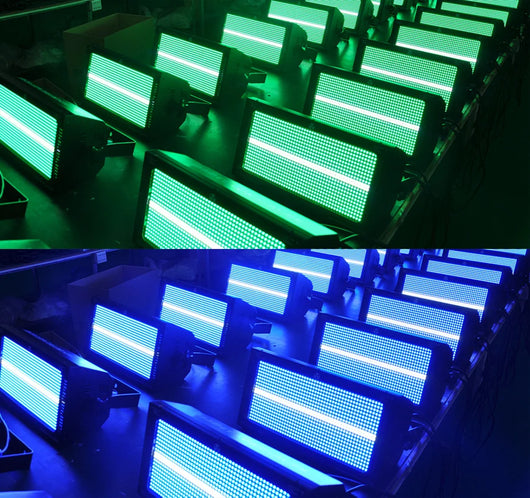 1000W LED RGB Stage Light – DMX Strobe, Wash & Multi-Effect Lighting