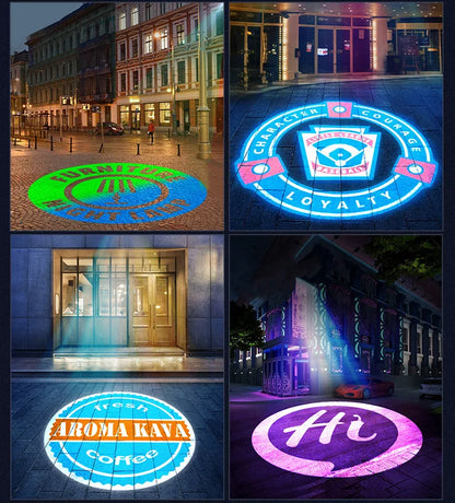 200W Outdoor Waterproof Gobo LED Custom Advertising Light