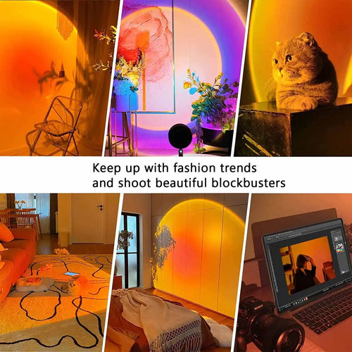 Sunset Projection Lamp 16 Colors LED Night Light