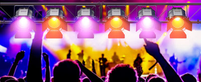 200W RGBWA+UV COB Par Light – 6-in-1 DMX512 Stage Wash Light