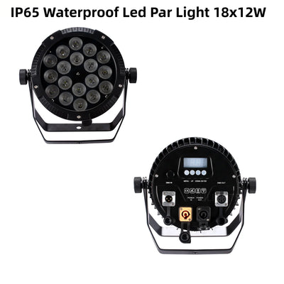 350W RGBWA UV LED Stage Wash Light – IP65 DMX Outdoor Fixture