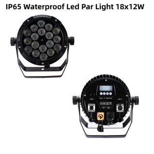 350W RGBWA UV LED Stage Wash Light – IP65 DMX Outdoor Fixture