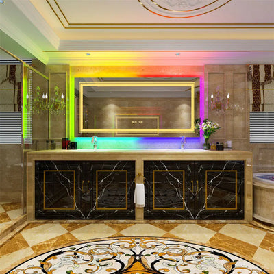 Frameless LED Bathroom Mirror – Fogless Modern Design | Replace
