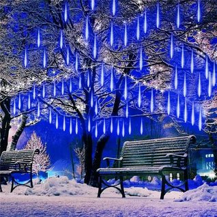 30cm LED Meteor Shower Rain Lights for Outdoor